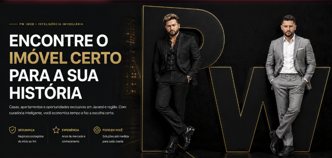PW Imob — Encontre o imóvel certo para a sua história